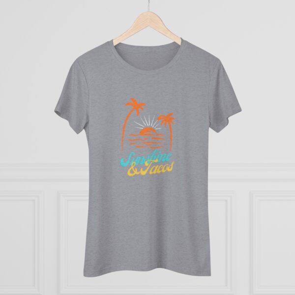 Women's Triblend Tacos and Sunshine Tee - Image 8