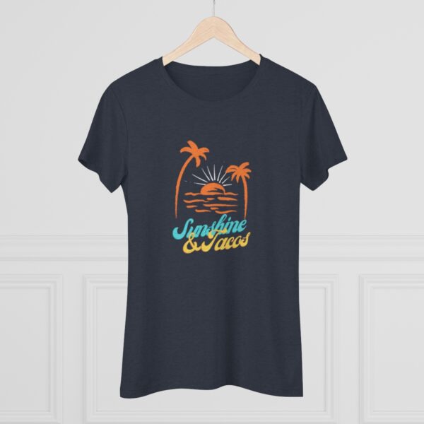 Women's Triblend Tacos and Sunshine Tee - Image 4