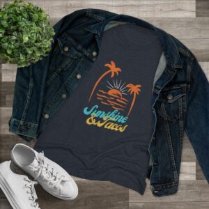 Women's Triblend Tacos and Sunshine Tee