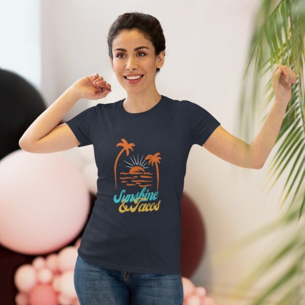 Women's Triblend Tacos and Sunshine Tee - Image 5