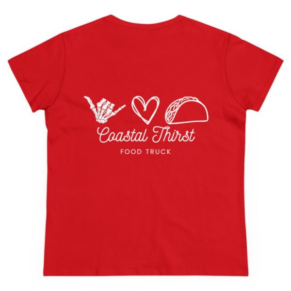 Women's Midweight Shaka, Love, Taco Cotton Tee - Image 7
