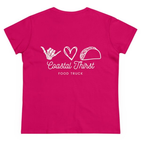 Women's Midweight Shaka, Love, Taco Cotton Tee - Image 6