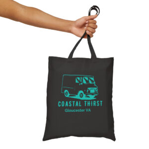 TRUCKIN' Cotton Canvas Tote Bag