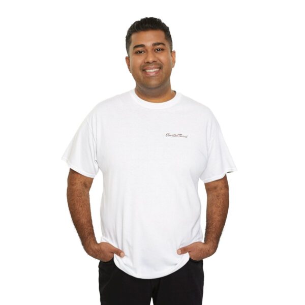 More Espresso Less Depresso Unisex Heavy Cotton Tee - Image 8